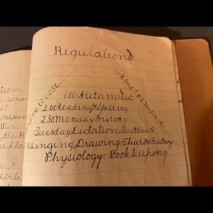 Antique/Vintage Children’s School Notebook